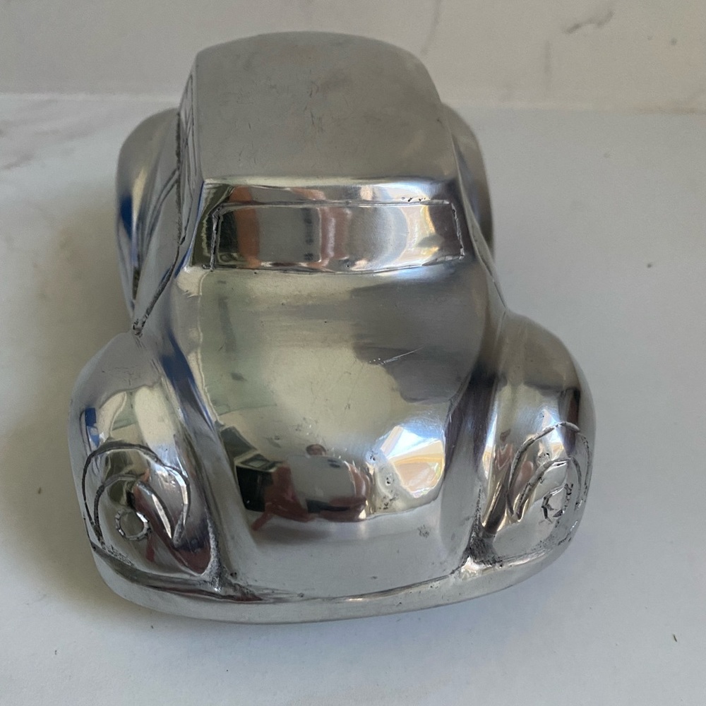 Vintage Aluminum/Metal Volkswagen Beetle Toy Car model